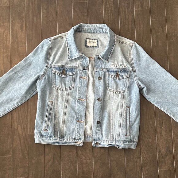 GAGA Lady Gaga Joanne Tour Limited Edition Jean Jacket   *Kids XL Size* - Picture 5 of 14